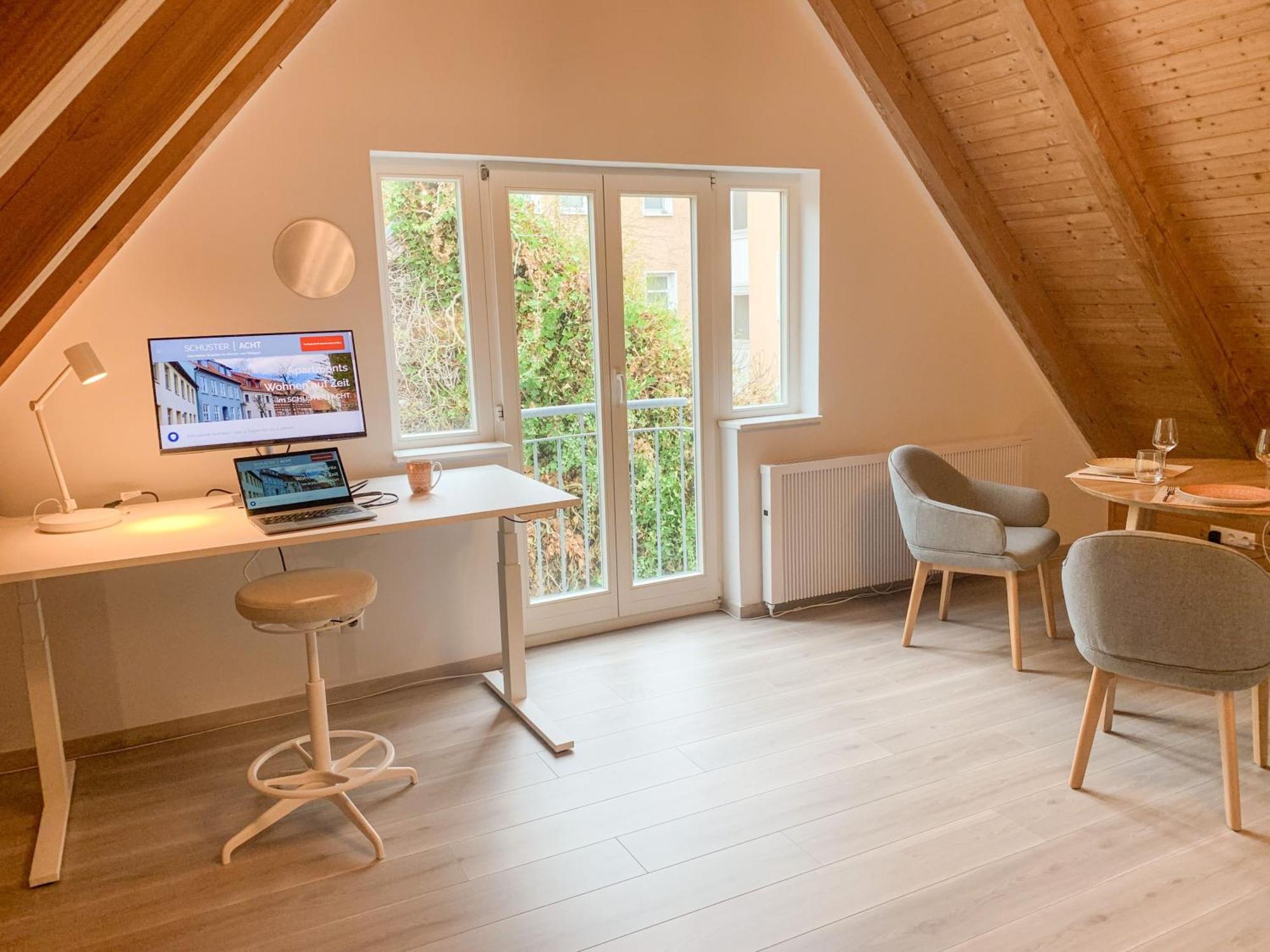 Business-Apartments Im Schuster-Acht Wolgast Buitenkant foto