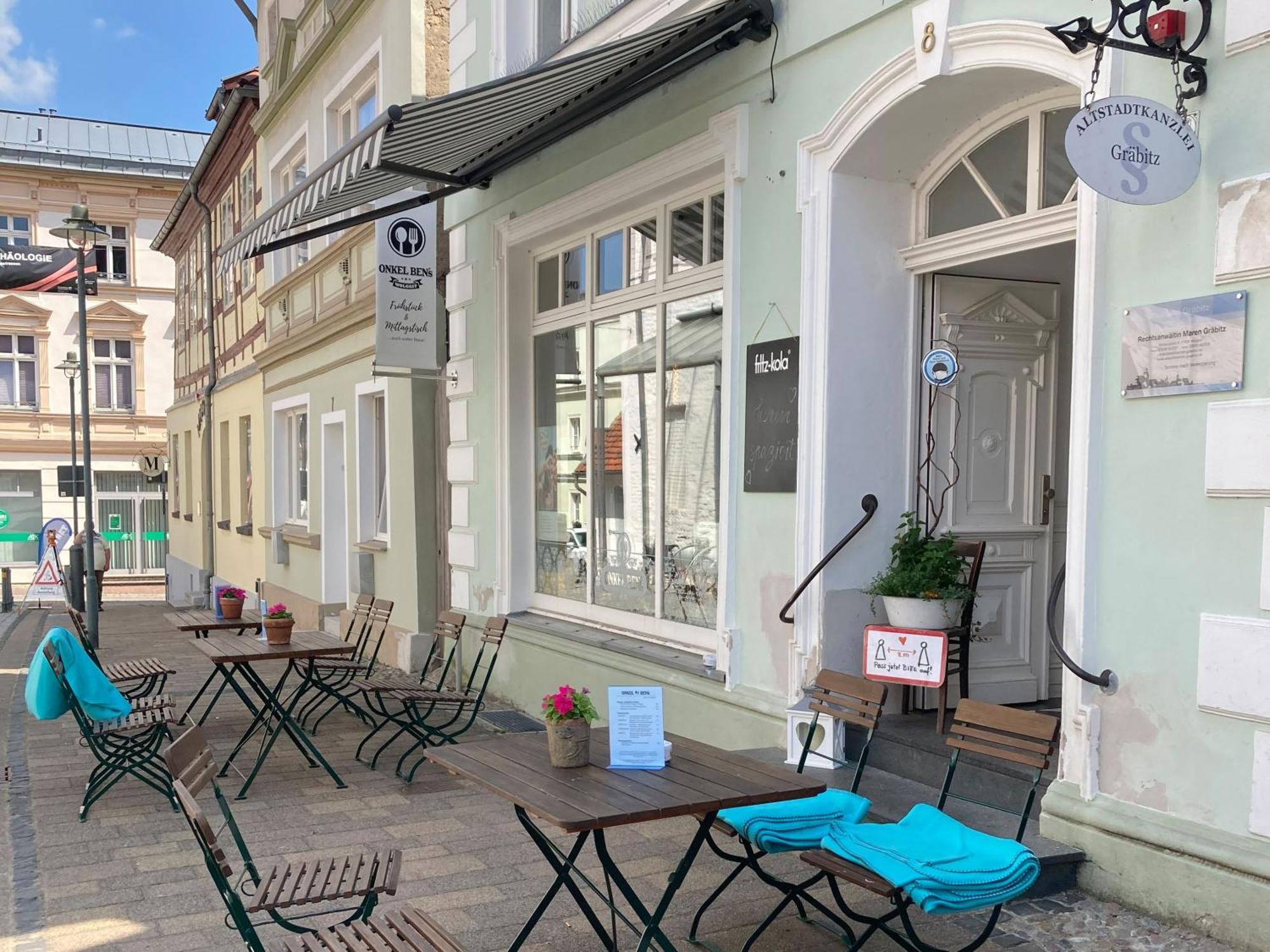 Business-Apartments Im Schuster-Acht Wolgast Buitenkant foto